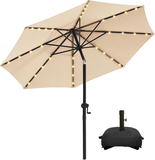 Solar Led Patio Umbrella