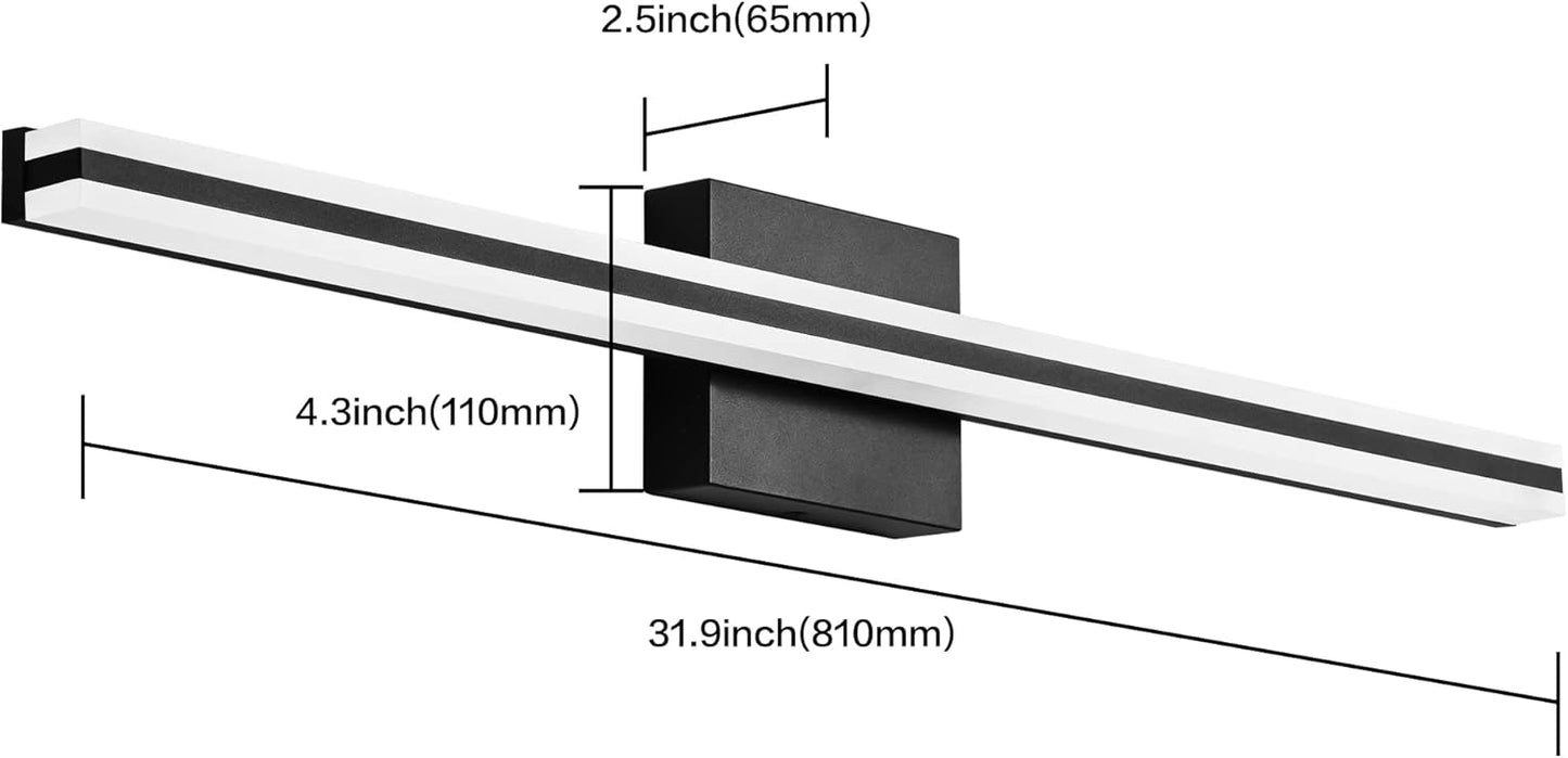 BathSphere Dimmable LED Vanity Light Fixture.